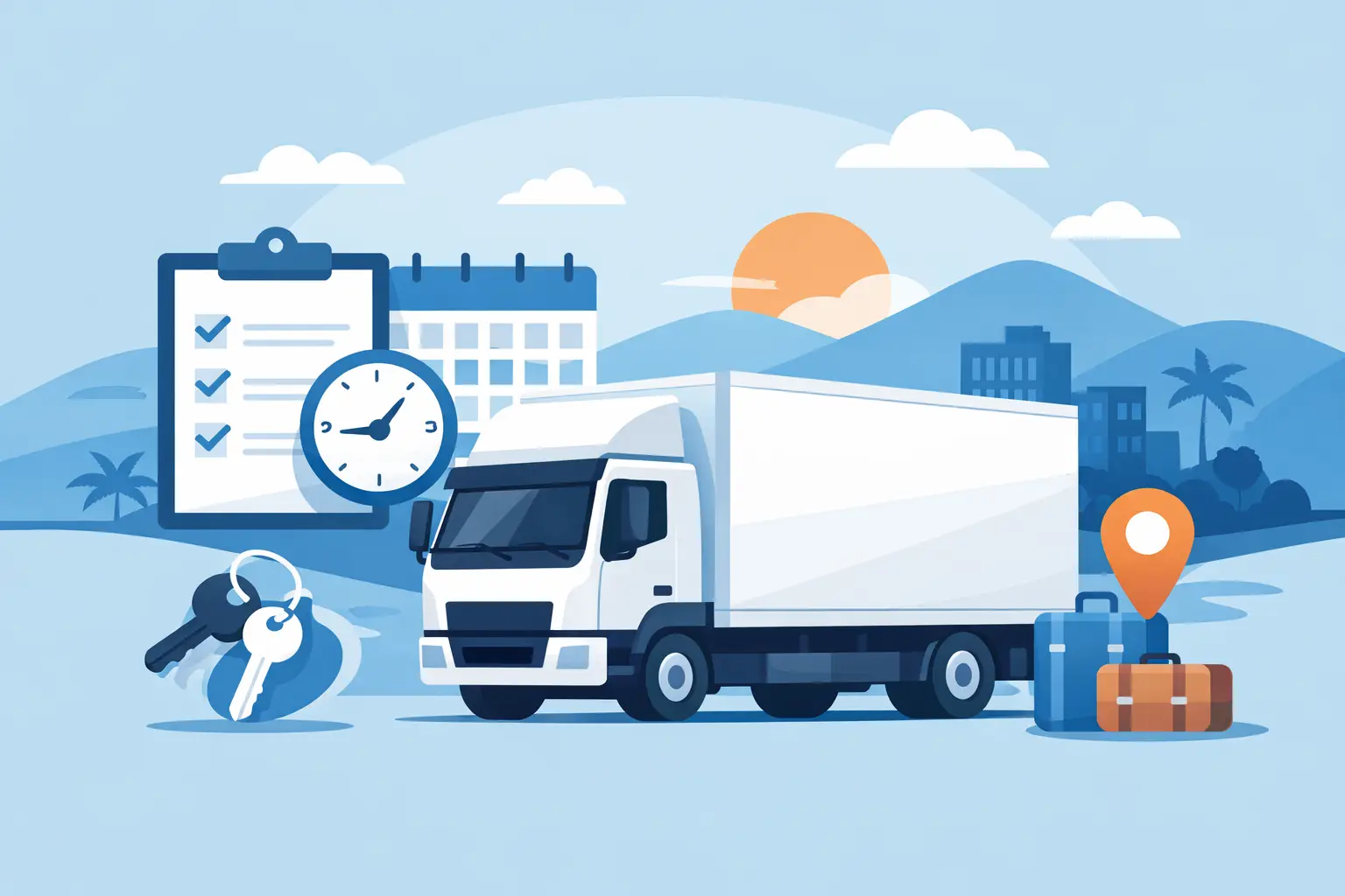 Βραχυχρόνια ενοικίαση φορτηγού ανά ημέρα