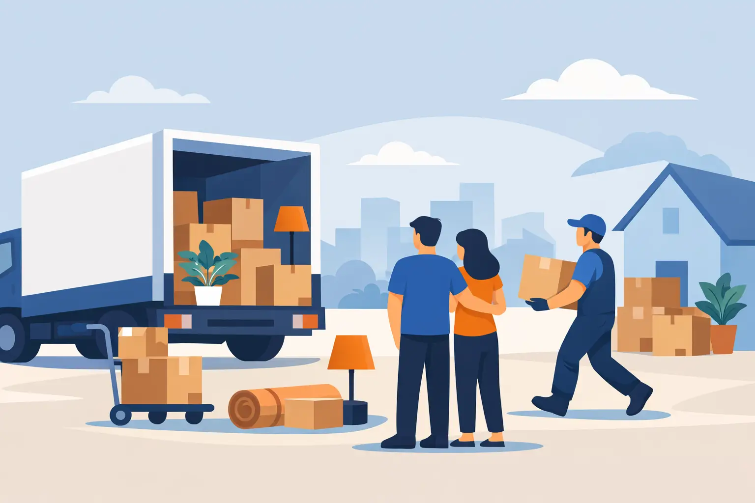 Ενοικίαση φορτηγού για μετακόμιση σωστά